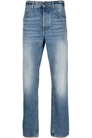 Saint Laurent Jeans med lige ben og mellemhøj talje