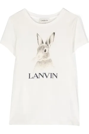 Lanvin T-shirt med Botanica kanintryk