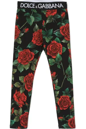 Dolce & Gabbana Leggings med blomstertryk