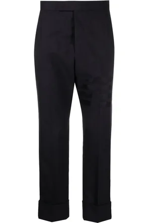 Thom Browne Cropped bukser med fire striber
