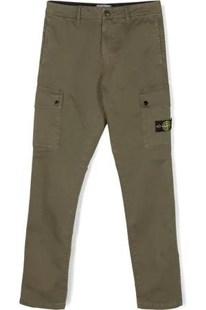 Stone Island Cargo-bukser med kompasmotiv