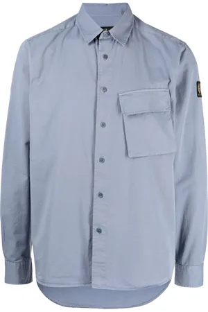 Belstaff Skjorte med logomærke og knapper
