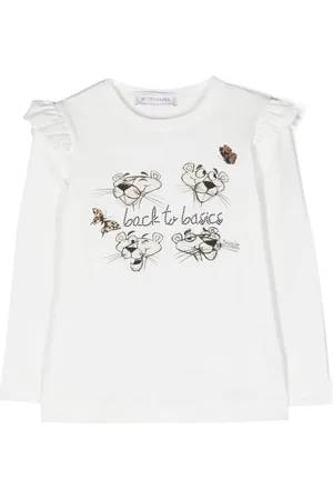 MONNALISA Pink Panther T-shirt med lange ærmer