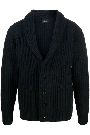 BRIONI Cardigan i kraftig strik med knapper
