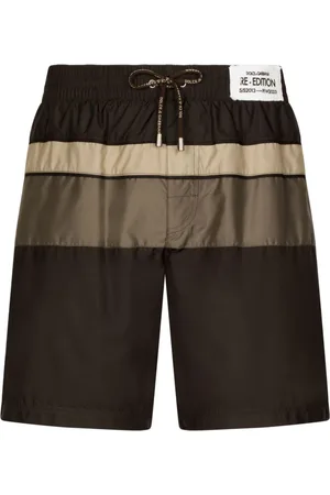 Dolce & Gabbana Badeshorts med colourblocking