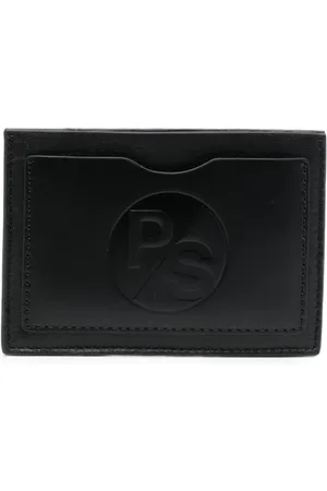 Paul Smith Kortholder i læder med præget logo