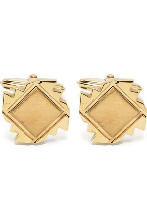 Lanvin Polerede manchetknapper med geometrisk form