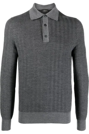 BRIONI Langærmet polo