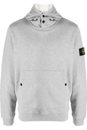 Stone Island Hættetrøje med kompasmotiv