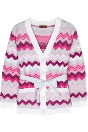 Missoni Strikket cardigan med zigzag-mønster