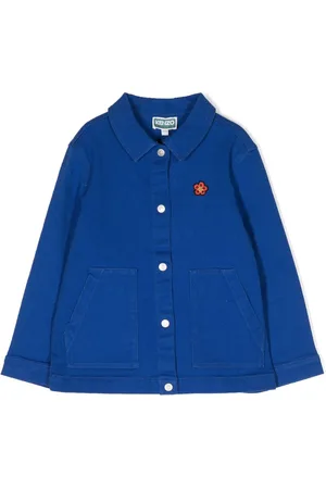 Kenzo Bomuldsjakke med broderet logo