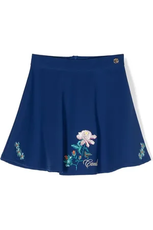 Roberto Cavalli Shorts med blomster-broderi