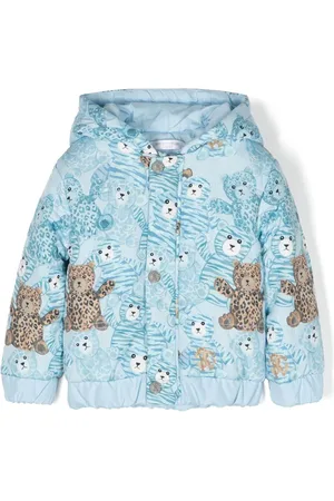 Roberto Cavalli Dunjakke med bamsetryk