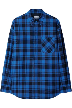 OFF-WHITE Ternet flannelskjorte