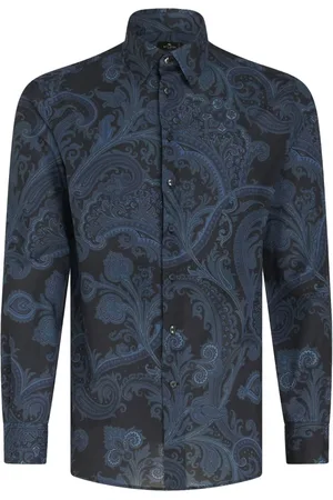Etro Langærmet skjorte med paisleytryk