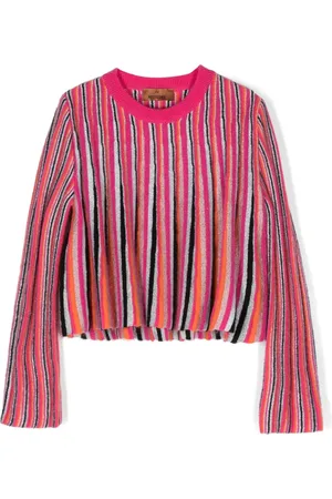 Missoni Intarsia-strikket trøje med striber