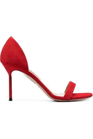 Aquazzura 90mm Uptown lædersandaler