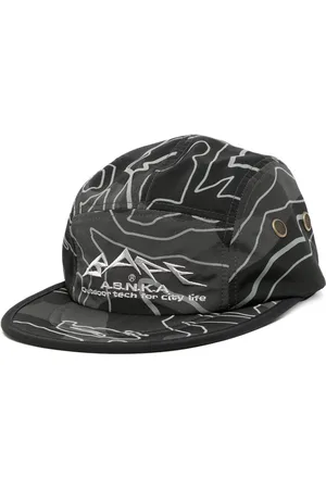 A Bathing Ape Logo-broderet kasket med flad skygge