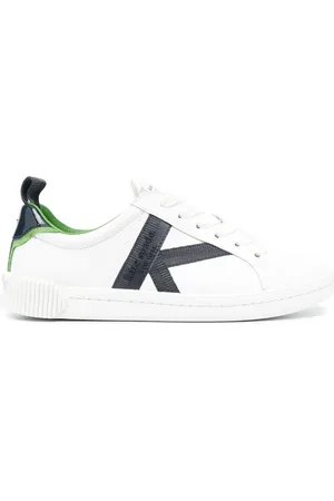 Kate Spade Sneakers i læder med præget logo