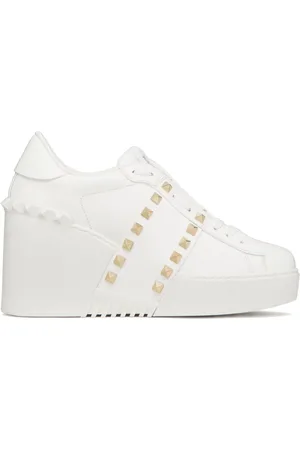 VALENTINO GARAVANI Open Disco 85mm sneakers med kilehæl