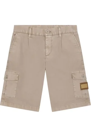 Dolce & Gabbana Bermuda-shorts med logoplade