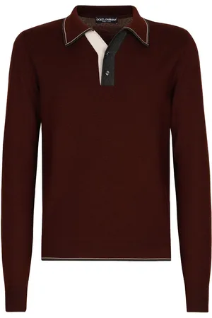 Dolce & Gabbana Polo med kontrastkant