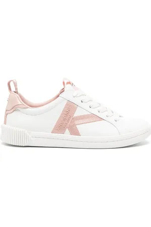 Kate Spade Sneakers i læder med colourblocking
