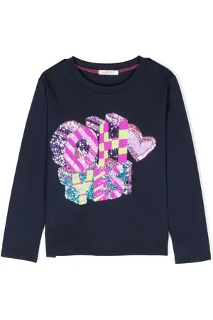 Billieblush T-shirt med paillet-udsmykning