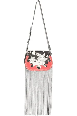 Maison Margiela Guitar skuldertaske med frynser