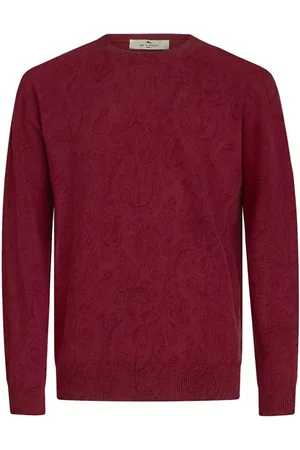 Etro Uldtrøje med broderet logo