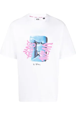 GCDS T-shirt med logotryk