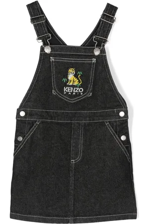 Kenzo Overalls-kjole med broderet logo