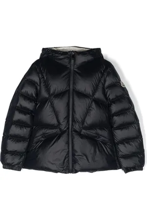 Moncler Dynejakke med logomærke
