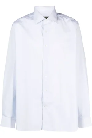 corneliani Langærmet skjorte i poplin