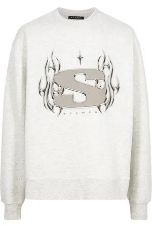 STAMPD Chrome Flame sweatshirt med rund hals