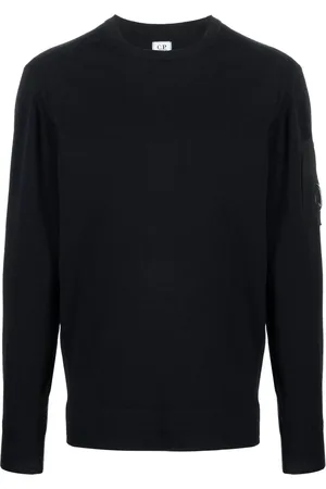 C.P. Company Sweatshirt med linsedetalje