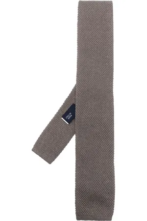 Ralph Lauren Strikket slips med firkantet tips