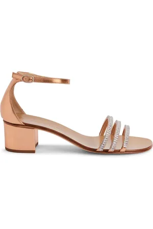 Giuseppe Zanotti Martha lædersandaler med rund tå