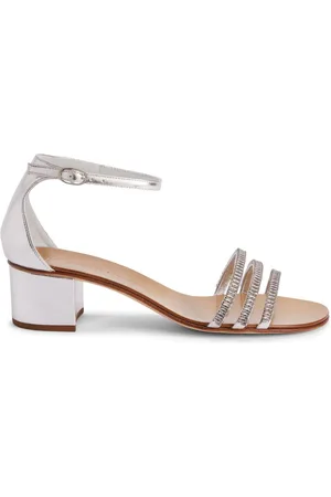 Giuseppe Zanotti Martha 40mm sandaler med metallisk effekt