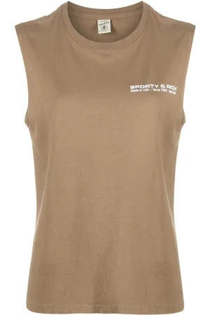 Sporty & Rich Tanktop med logotryk