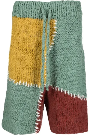 THE ELDER STATESMAN Strikket shopper-taske i økologisk bomuld