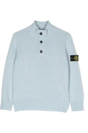 Stone Island Strikket hue med kompasmotiv