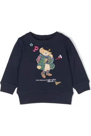Ralph Lauren Sweatshirt med Polo Bear-motiv