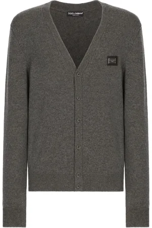 Dolce & Gabbana Cardigan med logoplade