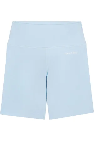 Sporty & Rich Shorts med elastiklinning og logotryk