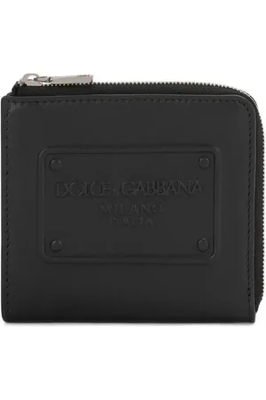 Dolce & Gabbana Pung med lynlås og præget logo