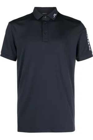 J Lindeberg Tour Tech polotrøje med broderet logo