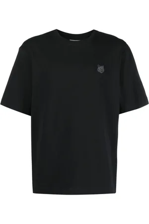 Maison Kitsuné T-shirt med rævemærke