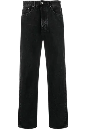 KSUBI Jeans med lige ben og mellemhøj talje