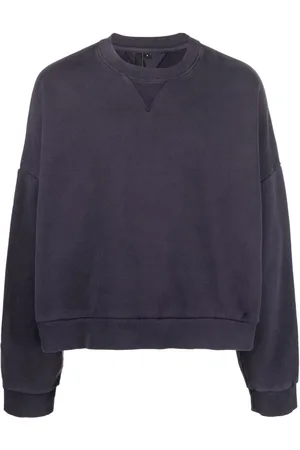 Entire Studios Sweatshirt med sænket skulder og rund hals